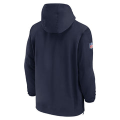 Nike Tennessee Titans Sideline Half-Zip Hoodie Navy