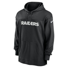 Nike Las Vegas Raiders 2023 Sideline Lightweight Performance Hooded Top Black