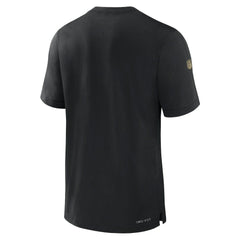 Nike New Orleans Saints 2023 Sideline Performance T-Shirt Black
