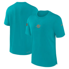 Nike Miami Dolphins 2023 Sideline Performance T-Shirt Aqua