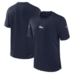 Nike Denver Broncos 2023 Sideline Performance T-Shirt Navy