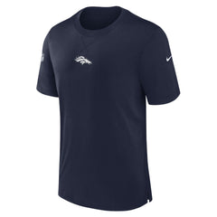 Nike Denver Broncos 2023 Sideline Performance T-Shirt Navy