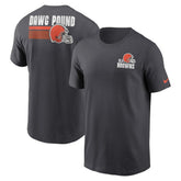 Nike Cleveland Browns Blitz Essential T-Shirt Anthracite