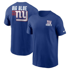 Nike New York Giants Blitz Essential T-Shirt Royal