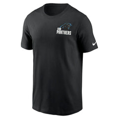 Nike Carolina Panthers Blitz Essential T-Shirt Black