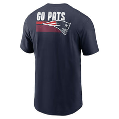 Nike New England Patriots Blitz Essential T-Shirt Navy