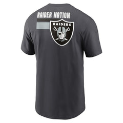 Nike Las Vegas Raiders Blitz Essential T-Shirt Anthracite
