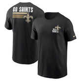 Nike New Orleans Saints Blitz Essential T-Shirt Black