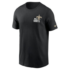 Nike New Orleans Saints Blitz Essential T-Shirt Black