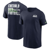 Nike Seattle Seahawks Blitz Essential T-Shirt College Navy