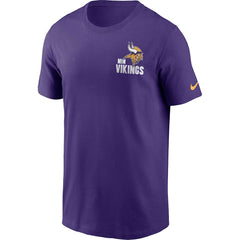 Nike Minnesota Vikings Blitz Essential T-Shirt Purple