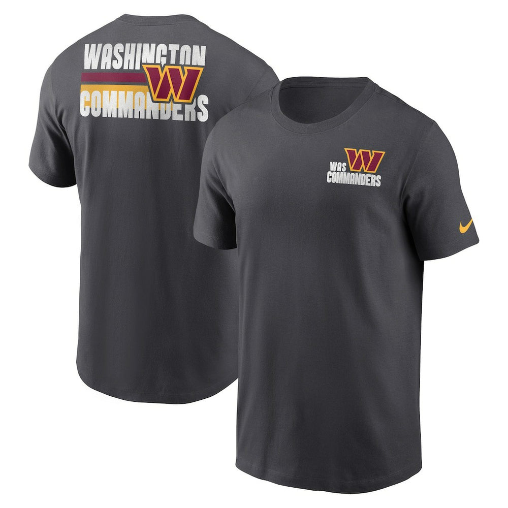 Nike Washington Commanders Blitz Essential T-Shirt Anthracite