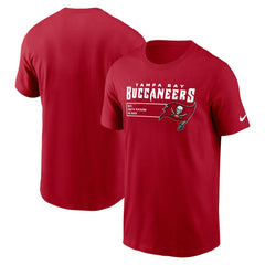 Nike Tampa Bay Buccaneers Division Essential T-Shirt Red