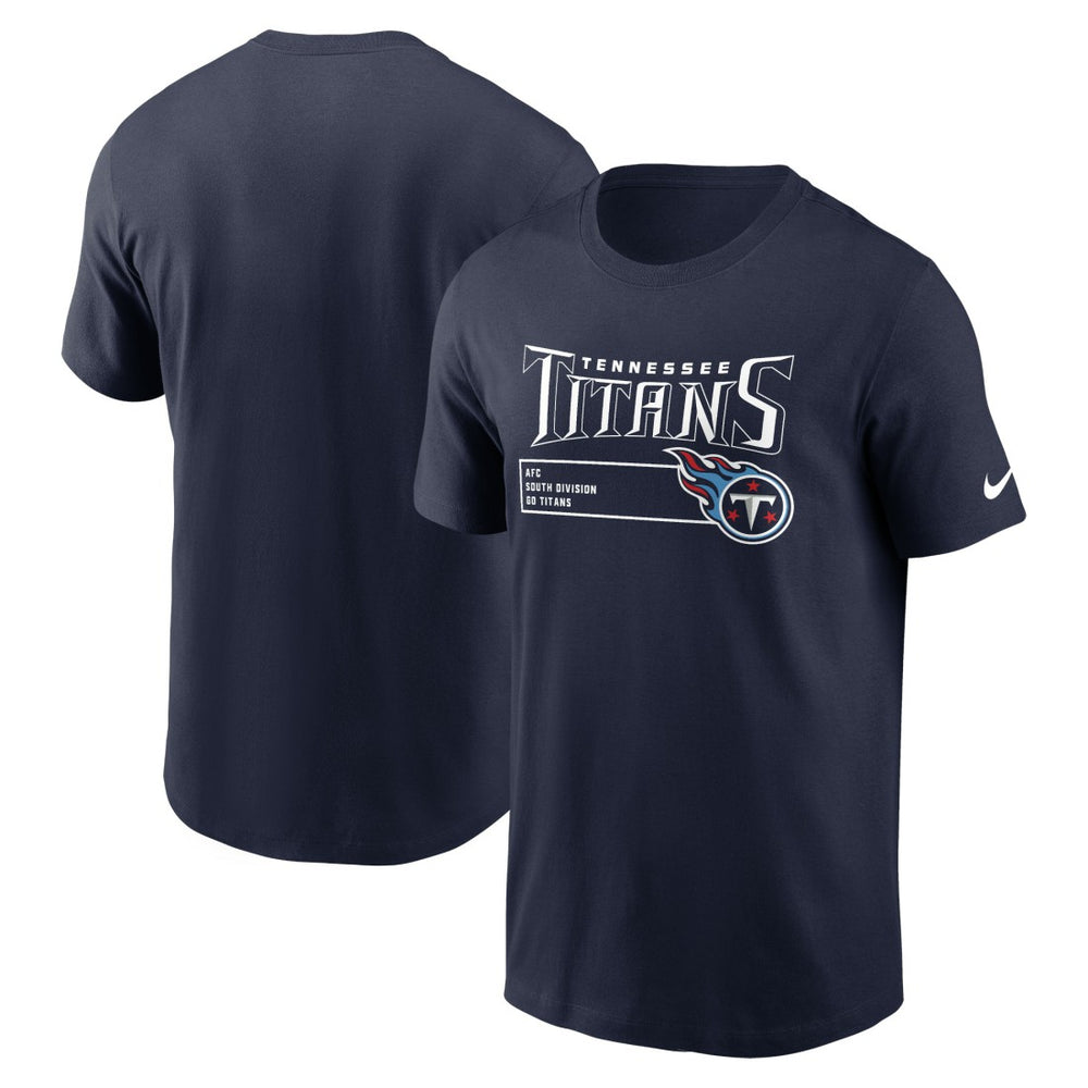 Nike Tennessee Titans Division Essential T-Shirt Navy