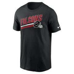 Nike Atlanta Falcons Essential Blitz Lockup T-Shirt Black