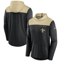 Nike New Orleans Saints Fan Gear Pullover Hoodie Black