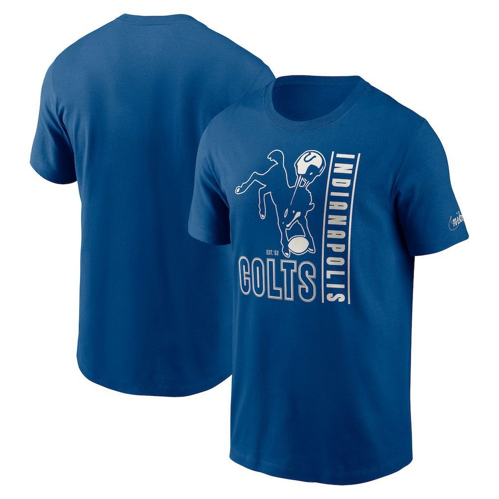 Nike Indianapolis Colts Lockup Essential T-Shirt Royal