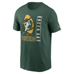 Nike Green Bay Packers Lockup Essential T-Shirt Green