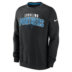 Nike Carolina Panthers Rewind Club Pullover Sweatshirt Black