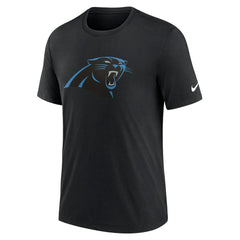 Nike Carolina Panthers Rewind Logo Tri-Blend T-Shirt Black