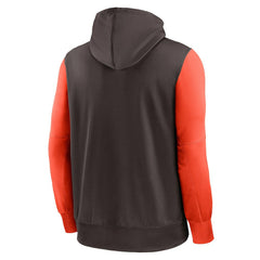 Nike Cleveland Browns Performance Full-Zip Hoodie Brown