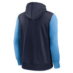 Nike Tennessee Titans Performance Full-Zip Hoodie Navy