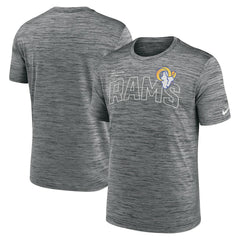 Nike Los Angeles Rams Velocity Arch Performance T-Shirt Anthracite
