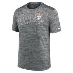 Nike Los Angeles Rams Velocity Arch Performance T-Shirt Anthracite