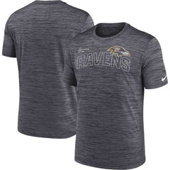 Nike Baltimore Ravens Velocity Arch Performance T-Shirt Black
