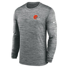 Nike Cleveland Browns Velocity Long Sleeve T-Shirt Anthracite