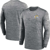 Nike Los Angeles Rams Velocity Long Sleeve T-Shirt Anthracite