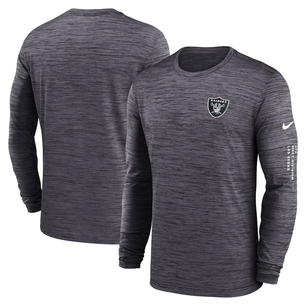 Nike Las Vegas Raiders Velocity Long Sleeve T-Shirt Black