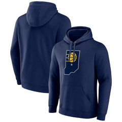 Indiana Pacers Alternate Logo Pullover Hoodie Navy
