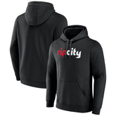 Portland Trail Blazers Alternate Logo Pullover Hoodie Black