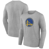 Golden State Warriors Alternate Logo Long Sleeve T-Shirt Gray