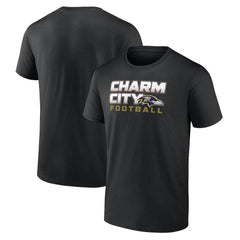 Baltimore Ravens Hometown Collection Sweep T-Shirt Black