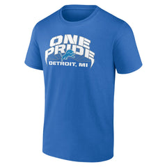 Detroit Lions Hometown Collection Prime Time T-Shirt Blue