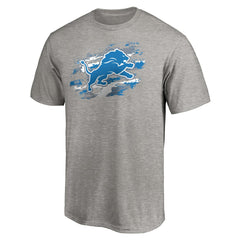 Detroit Lions True Color T-Shirt Heather Gray