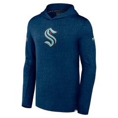 Seattle Kraken Fanatics Authentic Pro Lightweight Pullover Hoodie - Deep Sea Blue - NHL 5100832