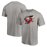 San Francisco 49ers True Color T-Shirt Heather Gray
