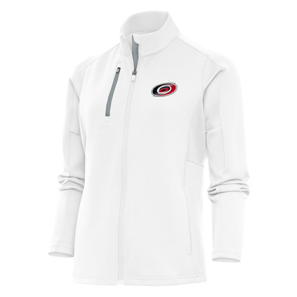 Carolina Hurricanes Antigua Women's Team Logo Generation Full-Zip Jacket - White - NHL 5104524
