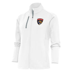Florida Panthers Antigua Women's Team Logo Generation Full-Zip Jacket - White - NHL 5104543