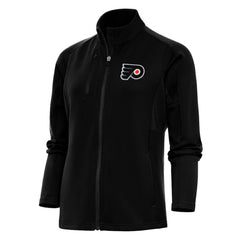 Philadelphia Flyers Antigua Women's Team Logo Generation Full-Zip Jacket - Black - NHL 5104567