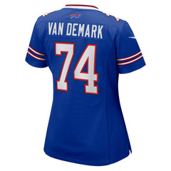 Nike Ryan Van Demark Buffalo Bills Women's Game Player Jersey Royal