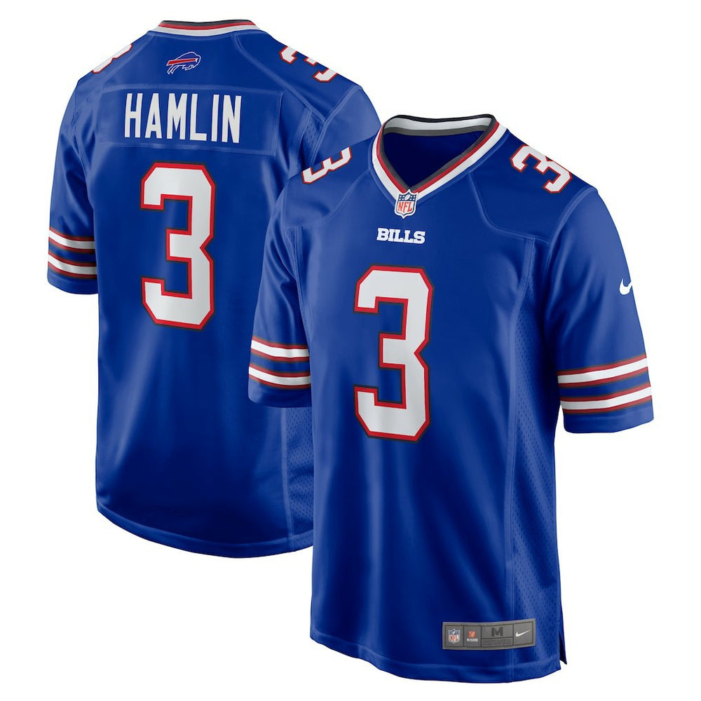 Nike Damar Hamlin Buffalo Bills Game Jersey Royal
