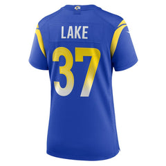 Nike Quentin Lake Los Angeles Rams Women's Game Player Jersey Royal