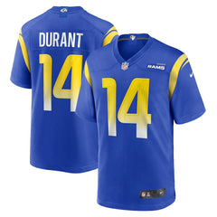 Nike Cobie Durant Los Angeles Rams Game Player Jersey Royal