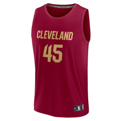 Donovan Mitchell Cleveland Cavaliers Fast Break Replica Jersey for sale Icon Editi- Wine | Fanatics online