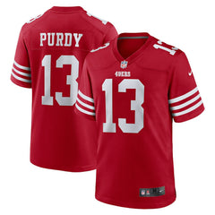 Nike Brock Purdy San Francisco 49ers Game Player Jersey Scarlet