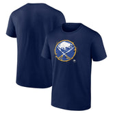 Buffalo Sabres Splatter Logo Team T-Shirt - Navy - NHL 5111177
